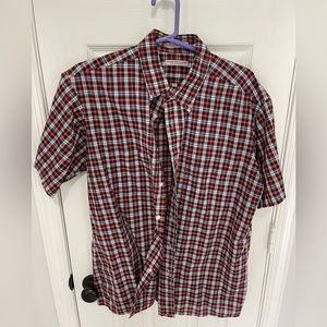 Vintage Red Van Heusen Button Down